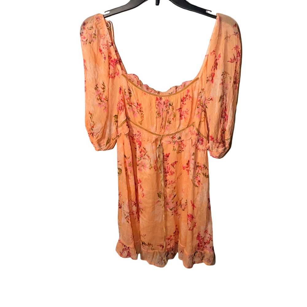 Free People Marney Mini dress-size Large-NWT - Picture 7 of 9
